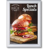 Showdown Klapprahmen für Innen - 25mm - DIN A4 - Gehrung -Aluminium - Silber Showdown Klapprahmen für Innen - 25mm - DIN A4 - Gehrung -Aluminium - Silber von SHOWDOWN DISPLAYS