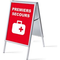 Showdown Kundenstopper - DIN A1 - Komplett-Set - Premiers Secours Französisch - Weiß/Rot Showdown Kundenstopper - DIN A1 - Komplett-Set - Premiers Secours Französisch - Weiß/Rot von SHOWDOWN DISPLAYS