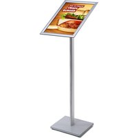 Showdown Menütafel 25mm mit Gehrung - DIN A3 - Aluminium / Stahl - Silber von SHOWDOWN DISPLAYS