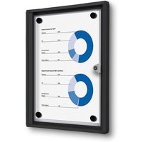 Showdown Schaukasten für Innen Economy SCXS - 1x DIN A4 - Aluminium - Schwarz Showdown Schaukasten für Innen Economy SCXS - 1x DIN A4 - Aluminium - Schwarz von SHOWDOWN DISPLAYS