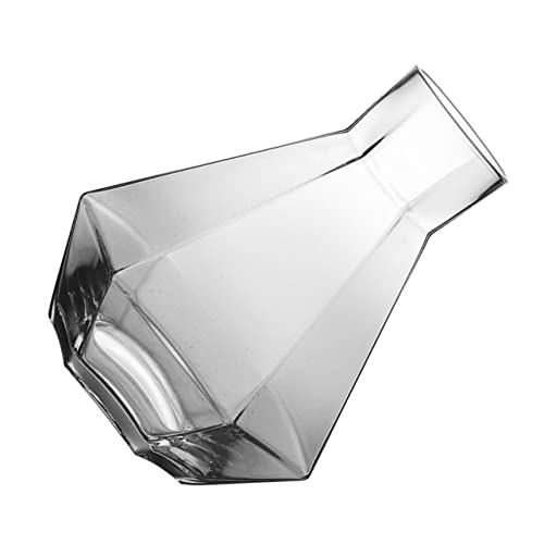 SHOWERORO Eleganter Wasserkrug Aus Glas 1340 Ml Krug Aus Kristallglas Für Tee Saft Zuhause Und Büro von SHOWERORO