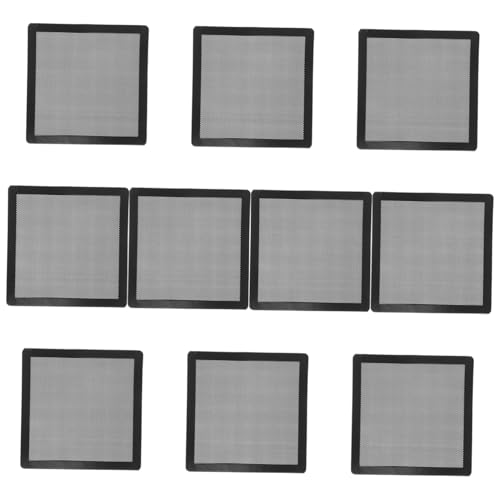 SHOWERORO 10 Stück Teiliges PVC Lüfterfilternetz Flexibel und Langlebig Passend für Pc Gehäuse und Klimaanlagen Verbessert Kühlung und Staubschutz Geräuschreduzierend mit Klarem Klangdesign SHOWERORO 10 Stück Teiliges PVC Lüfterfilternetz Flexibel und Langlebig Passend für Pc Gehäuse und Klimaanlagen Verbessert Kühlung und Staubschutz Geräuschreduzierend mit Klarem Klangdesign von SHOWERORO