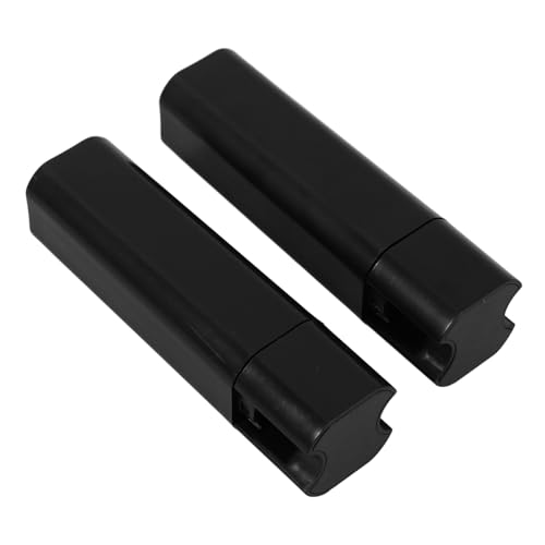 SHOWERORO 2 Stück Blindzugknöpfe Kunststoff Windfeste Jalousien Kordelgewichte Rutschfeste Vorhangzugenden für Fensterrollos und Vertikaljalousien Schnurgriffe für Wohnraum von SHOWERORO