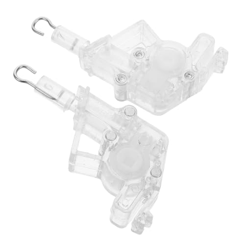 SHOWERORO 2 Stück Jalousie Neigungsmechanismus Kunststoff Mini Jalousie Stab Ersatzteile Langlebige Fensterrollo Befestigungen Einfach zu Montierender Hakensteuerkopf für Präzise von SHOWERORO