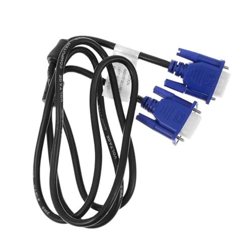 SHOWERORO 2 Stück Vga Datenkabel für Laptop Langlebiges Kupferkabel mit Blauem Anschluss Hitzebeständig Störungsfrei Kompatibel mit Monitoren Projektoren Auflösung SHOWERORO 2 Stück Vga Datenkabel für Laptop Langlebiges Kupferkabel mit Blauem Anschluss Hitzebeständig Störungsfrei Kompatibel mit Monitoren Projektoren Auflösung von SHOWERORO