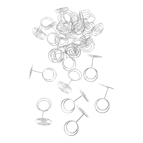SHOWERORO 24 Stück Tischkartenhalter Herzform Silberne Memo Clips für Fotos Notizen und Karten für Hochzeiten Partys und Kompakte und Tragbare Lösung von SHOWERORO