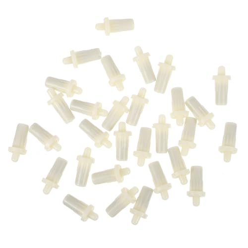 SHOWERORO 30 Stück Shutter Reparatur Stifte Langlebige Möbel Verbindungsteile Teleskopisches Design Praktische Ersatzpins für Rollladen und Schranktüren Weiß Vielseitig und Sicher von SHOWERORO