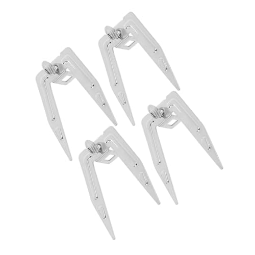 SHOWERORO 4stücke Edelstahl-grillgabel Für Lebensmittel Ersatzkorb Für Heißluftfritteuse Fleischgabeln Für Drehspieß Fischgabel Für Brathähnchen Zubehör Für Heißluftfritteuse von SHOWERORO