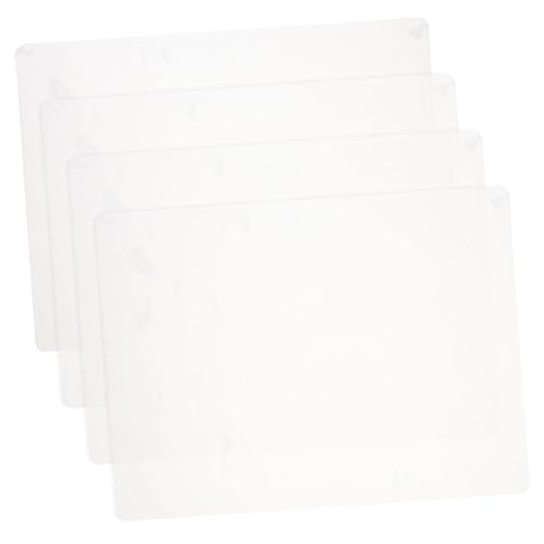 SHOWERORO Silikon-tischsets 4er-Set Hitzebeständig Und Nicht Hitzebeständig Tischsets Für Die Küche Robust Und Leicht Zu Reinigen von SHOWERORO