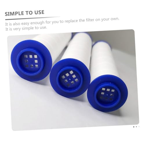 SHOWERORO 8 Stück Teiliges PP Baumwollfilter Duschkopf Ersatzfilter Hochdruck Duschfilter Wasserreinigung Chlorentfernung Sedimentfilter für Klares Wasser und Verbesserte Hautpflege SHOWERORO 8 Stück Teiliges PP Baumwollfilter Duschkopf Ersatzfilter Hochdruck Duschfilter Wasserreinigung Chlorentfernung Sedimentfilter für Klares Wasser und Verbesserte Hautpflege von SHOWERORO