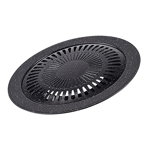 SHOWERORO Grillpfanne Koreanische Barbecue-grillpfanne Antihaft-Design Für Camping BBQ Gemüse Grillzubehör von SHOWERORO