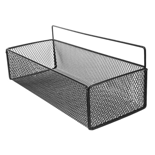 SHOWERORO Badezimmer Organizer Satz Schranktür-aufbewahrung Hängender Wandkorb Aus Metalldraht Regal Für Bad Kleinigkeiten Montage Ohne Bohren von SHOWERORO