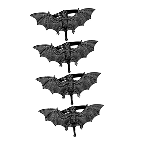 SHOWERORO 4stücke Spooky Bat Serviettenringe Aus Silbernem Halloween-Dekoration Für Party Und Dinner Sicher Langlebig Für Gruselige Feiern Und Festliche Anlässe von SHOWERORO