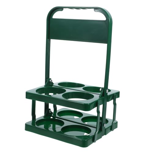 SHOWERORO Faltbarer Bierflaschenhalter Praktischer und Eleganter Getränke Organizer für Picknick BBQ und Täglichen Gebrauch Handliches Design für Flaschen Grün SHOWERORO Faltbarer Bierflaschenhalter Praktischer und Eleganter Getränke Organizer für Picknick BBQ und Täglichen Gebrauch Handliches Design für Flaschen Grün von SHOWERORO