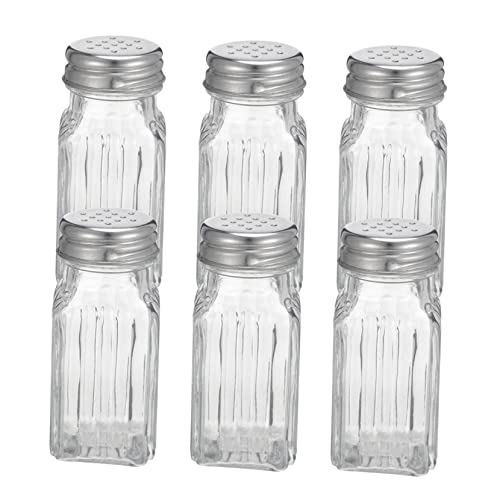 SHOWERORO 6stücke Teiliges Gewürzflaschen Multifunktionale Langlebige Und Stilvolle Aufbewahrung Für Pfeffer Und Andere Gewürze Für Küche Und SHOWERORO 6stücke Teiliges Gewürzflaschen Multifunktionale Langlebige Und Stilvolle Aufbewahrung Für Pfeffer Und Andere Gewürze Für Küche Und von SHOWERORO