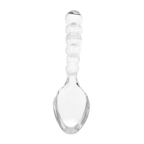 SHOWERORO Glaslöffel für Desserts Tee Kaffee und Gewürze Klare Servierlöffel für Obst Eis und Honig Langlebig und Pflegeleicht für Zuhause und Partys SHOWERORO Glaslöffel für Desserts Tee Kaffee und Gewürze Klare Servierlöffel für Obst Eis und Honig Langlebig und Pflegeleicht für Zuhause und Partys von SHOWERORO