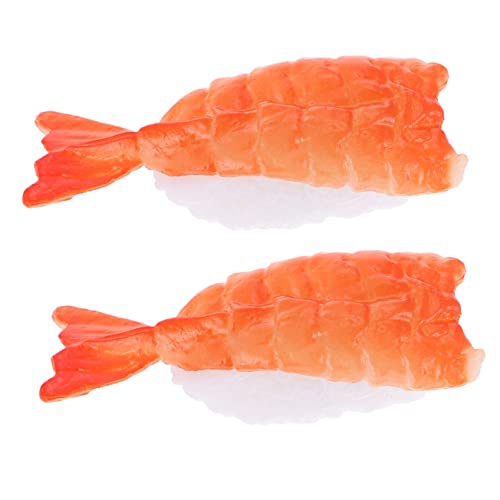 SHOWERORO Home Aufkleber Gefälschte Garnelen Dekore Lustige Kühlschrank Magnete 3D Sushi Dekorationen für Küche SHOWERORO Home Aufkleber Gefälschte Garnelen Dekore Lustige Kühlschrank Magnete 3D Sushi Dekorationen für Küche von SHOWERORO