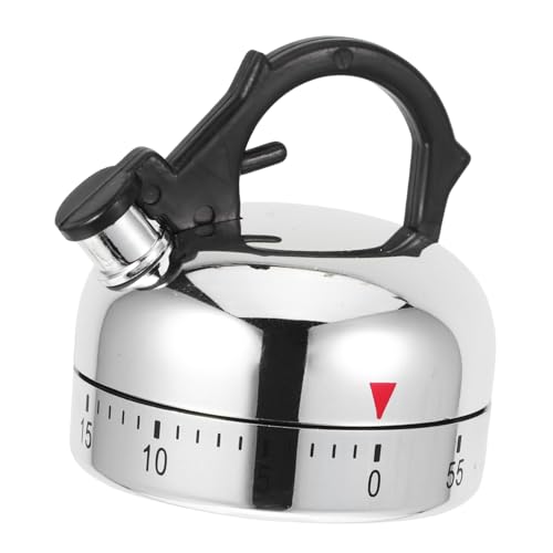 SHOWERORO Küchentimer Im Teekannen-Design Mechanischer Minuten-Wind-up-Timer Für Kochen Backen Und Lernen Für Zuhause Und Büro von SHOWERORO