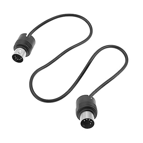 SHOWERORO Midi Verbindungsleitung Polige Männliche Midi Kabel für Keyboard Synthesizer und Elektronische Instrumente Optimal für Musikproduktion und Soundübertragung von SHOWERORO