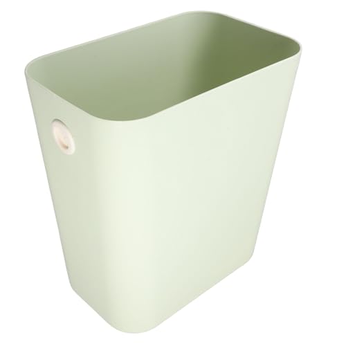 SHOWERORO Schmaler Mülleimer Offener Abfallbehälter für Badezimmer Küche und Büro Rechteckiger Müllcontainer für Enge Räume Design Robustes Material von SHOWERORO