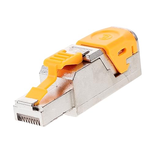 SHOWERORO Shielded Cat Netzwerkstecker Werkzeuglose Montage Modulstecker für Ethernet Hochgeschwindigkeits Verbindungslösung für Cat Kabel von SHOWERORO