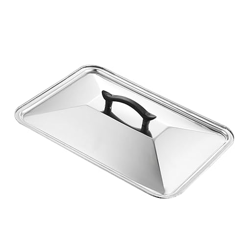 SHOWERORO Edelstahl-topfdeckel Mit Anti-öl-spritzschutz Topfabdeckung Für Kochgeschirr Schutz Für Küchenbedarf Geeignet Für Zuhause Und Restaurant von SHOWERORO
