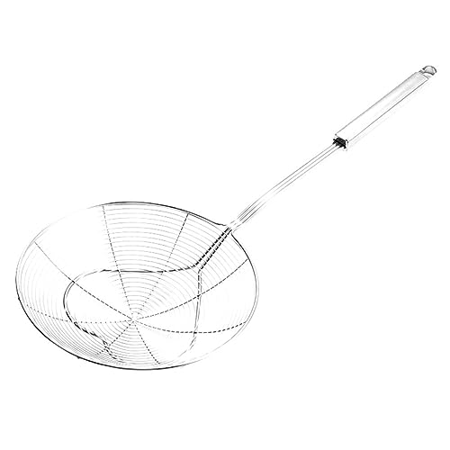 SHOWERORO Verdickter Abwasserlöffel aus Edelstahl Netzsieb geschlitzt feines Sieb Filter Abtropfsieb Sieb zum Servieren von Speisen Kochsieb Rostfreier Stahl Silver SHOWERORO Verdickter Abwasserlöffel aus Edelstahl Netzsieb geschlitzt feines Sieb Filter Abtropfsieb Sieb zum Servieren von Speisen Kochsieb Rostfreier Stahl Silver von SHOWERORO