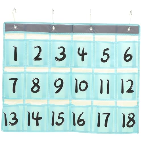 SHOWERORO Wandhängender Organizer Robustem Oxford Praktische Handytasche und Aufbewahrung für Klassenzimmer über Tür Hängender Organizer für Karten Schmuck und Zubehör SHOWERORO Wandhängender Organizer Robustem Oxford Praktische Handytasche und Aufbewahrung für Klassenzimmer über Tür Hängender Organizer für Karten Schmuck und Zubehör von SHOWERORO
