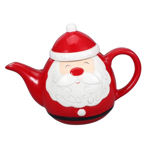 SHOWERORO Schneemann Keramik Weihnachtsmotiv Haushalt Teezubereiter Mit Griff Tasse von SHOWERORO