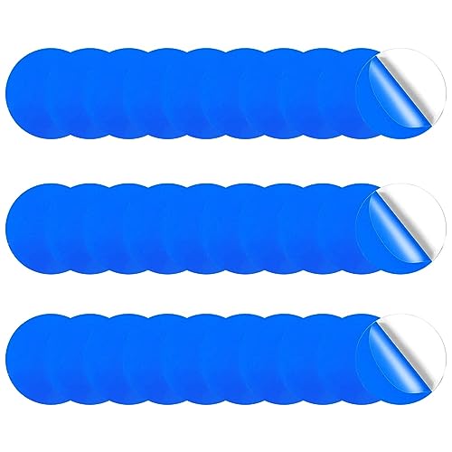 SHOWHEEL 30 Stück Pool Reparaturset Unterwasser,PVC Pool Flicken,Pool Reparaturset,Poolflicken Reparatur Pool,Poolflicken Selbstklebend Unterwasser,für Pools,Wasserbett, Aufblasbaren Sofas von SHOWHEEL