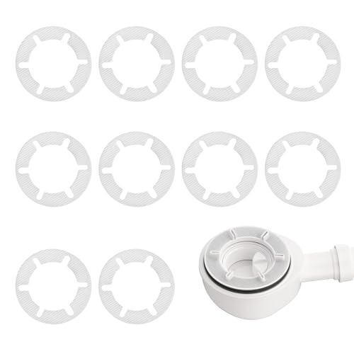 Abflusssieb Dusche Sieb,Ablaufgarnitur Duschablauf Haarsieb Dusche Haarfänger Dusche,Hair Haarfilter Sieb Dusche Abfluss Haare,Catcher Siebeinsatz Tauchrohr Sink Strainer (10 Wolle Sticky) von SHPUJUN