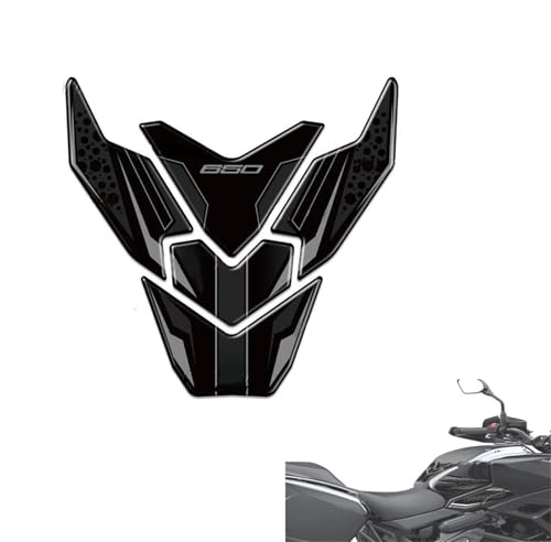 SHQXD Tankaufkleber Motorrad Kraftstoff Tank Pad Aufkleber Protector Für Kawasaki Für Versys 650 Für VERSYS 650 2022 2023 2024 Decals Zubehör(Grey) von SHQXD