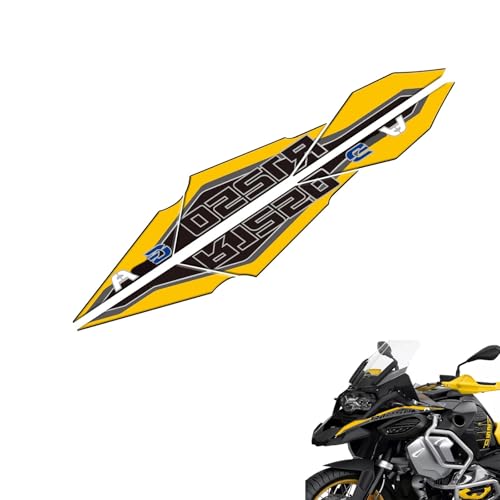 Tankaufkleber Motorrad 3D Aufkleber Abenteuer Front Verkleidung Für BMW R1250GS R 1250 GS HP ADV GSA R1250GSA 2018 2019 2020 2021 2022 2023 Körper Shell Aufkleber(Yellow) von SHQXD