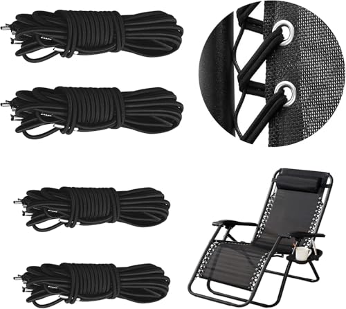 SHSHbuy Gummiband für Liegestuhl,4 Stück Gummischnur für Relax Liegestuhl,Ersatzkordeln für Zero Gravity Chair,Gummischnur für Sonnenliege,Ersatz Gummischnur für Gartenstuhl Elastikschnüre SHSHbuy Gummiband für Liegestuhl,4 Stück Gummischnur für Relax Liegestuhl,Ersatzkordeln für Zero Gravity Chair,Gummischnur für Sonnenliege,Ersatz Gummischnur für Gartenstuhl Elastikschnüre von SHSHbuy