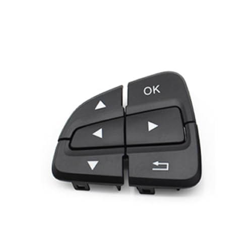 Auto Lenkradknöpfe Steuerschalter Abdeckung für Benz A B CLA CLS GLA GLS GLE Klasse, für W176 W246 W218 W172 W292 W166 A0999050600 von SHSMDM