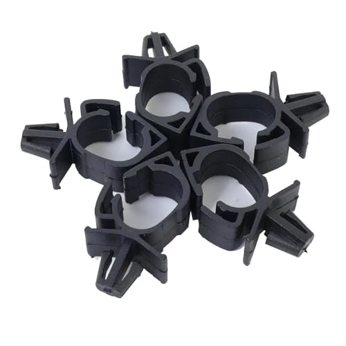 SHSMDM Auto-Kabelbaum-Halteclips, feste Klemmen für Wellrohr, Kabelbinder, 10 Stück von SHSMDM
