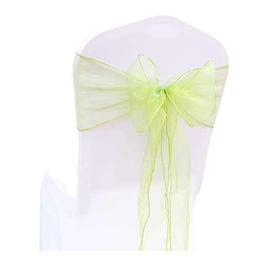 SHTGOI 10 Stück Organza Stuhl Schärpen Schleifen Bänder Stuhlhusse Tüll Stuhlschleifen Stuhlschärpe für Hochzeit Geburtstag Party Empfang Bankette Dekoration 18 x 275 cm Grasgrün SHTGOI 10 Stück Organza Stuhl Schärpen Schleifen Bänder Stuhlhusse Tüll Stuhlschleifen Stuhlschärpe für Hochzeit Geburtstag Party Empfang Bankette Dekoration 18 x 275 cm Grasgrün von SHTGOI