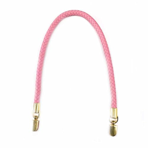 SHTGOI 2 Stück Taschengriffe PU Leder Geflochtene Taschenhenkel 1.2 cm Breit Taschengurt mit Gold Karabinerhaken Ersatzhenkel Handtaschengriffe für DIY Taschen Schultergurt zubehör Rosa 30cm SHTGOI 2 Stück Taschengriffe PU Leder Geflochtene Taschenhenkel 1.2 cm Breit Taschengurt mit Gold Karabinerhaken Ersatzhenkel Handtaschengriffe für DIY Taschen Schultergurt zubehör Rosa 30cm von SHTGOI