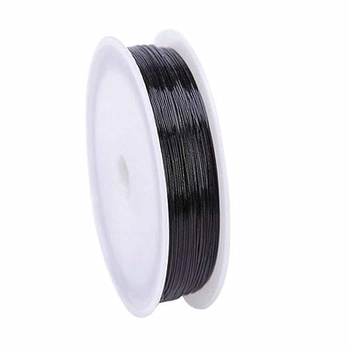 SHTGOI Kupferdraht 0.3mm Metalldraht Basteldraht Dünn 50m/Rolle Kupferdrahtrolle Schmuckdraht Perlendraht Lackierter Draht zum Basteln für Schmuckherstellung,Blumenkunst,Perlenarbeiten Schwarz SHTGOI Kupferdraht 0.3mm Metalldraht Basteldraht Dünn 50m/Rolle Kupferdrahtrolle Schmuckdraht Perlendraht Lackierter Draht zum Basteln für Schmuckherstellung,Blumenkunst,Perlenarbeiten Schwarz von SHTGOI