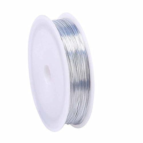 SHTGOI Kupferdraht 0.4mm Metalldraht Basteldraht Dünn 50m/Rolle Kupferdrahtrolle Schmuckdraht Perlendraht Lackierter Draht zum Basteln für Schmuckherstellung,Blumenkunst,Perlenarbeiten Hellblau SHTGOI Kupferdraht 0.4mm Metalldraht Basteldraht Dünn 50m/Rolle Kupferdrahtrolle Schmuckdraht Perlendraht Lackierter Draht zum Basteln für Schmuckherstellung,Blumenkunst,Perlenarbeiten Hellblau von SHTGOI