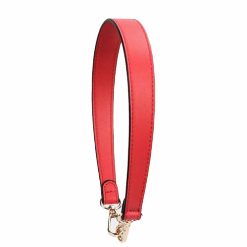 SHTGOI Leder Taschengriffe Verstellbarer Schultergurt Ersatz Taschenhenkel mit Karabinerhaken Universal Kurze Handtasche Griffe Schulterriemen Taschenzubehör für Kleine Handtasche 49cm Rot SHTGOI Leder Taschengriffe Verstellbarer Schultergurt Ersatz Taschenhenkel mit Karabinerhaken Universal Kurze Handtasche Griffe Schulterriemen Taschenzubehör für Kleine Handtasche 49cm Rot von SHTGOI