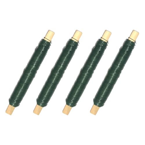 Wickeldraht 4 Stück vielseitig Biegbar Flexibel bindedraht auf Holzwickel blumenwickeldraht bindedraht geglüht zur Befestigung Pflanzen Für Dekoration Blumenarrangements Bastelmaterialien Wickeldraht 4 Stück vielseitig Biegbar Flexibel bindedraht auf Holzwickel blumenwickeldraht bindedraht geglüht zur Befestigung Pflanzen Für Dekoration Blumenarrangements Bastelmaterialien von SHTGOI