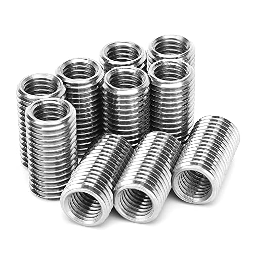 SHUAIGUO 10pcs Reparaturmutter -Gewinde -Slotting Female M12 Männlich Männlicher Hülsenkomponenten Edelstahl, Wärme und Korrosionsbeständigkeit für die Luftfahrt, Automobile SHUAIGUO 10pcs Reparaturmutter -Gewinde -Slotting Female M12 Männlich Männlicher Hülsenkomponenten Edelstahl, Wärme und Korrosionsbeständigkeit für die Luftfahrt, Automobile von SHUAIGUO