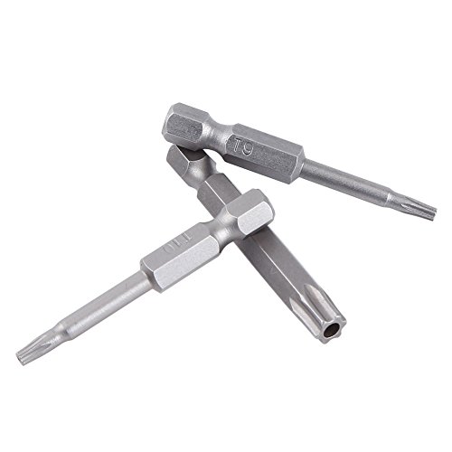 SHUAIGUO 12pcs 1/4 Zoll Schaft 50mm S2 S2 Stahlmagnetsternkopfschraubendreher-Bits Set, T5-T40, Anti-Impact & Korrosionsbeständig für -Enthusiasten SHUAIGUO 12pcs 1/4 Zoll Schaft 50mm S2 S2 Stahlmagnetsternkopfschraubendreher-Bits Set, T5-T40, Anti-Impact & Korrosionsbeständig für -Enthusiasten von SHUAIGUO