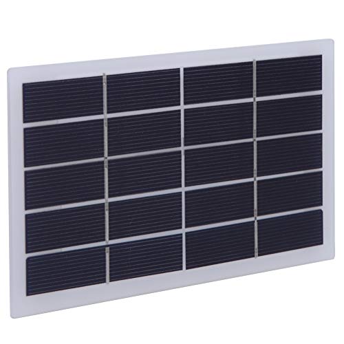 SHUAIGUO 2W 5V Polykristalline Silizium Solarpanel, Leicht und Tragbar mit Klemme, Intelligente Spannungssteuerung für -Projekte (#1) von SHUAIGUO