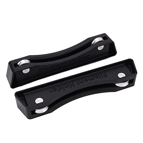SHUAIGUO 2pcs 3D -Drucker -Filament Standhalter Nicht Schlupf Pad, Gerilltes Design, Einstellbares Lager, Stabil von SHUAIGUO