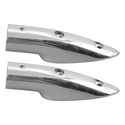 SHUAIGUO 2pcs 7/8 Zoll Handlaufende 316 Edelstahl -Meeresbootanschläge - Antikorrosion, Einfache Installation, Direkter Austausch für 22 Mm Röhrchen SHUAIGUO 2pcs 7/8 Zoll Handlaufende 316 Edelstahl -Meeresbootanschläge - Antikorrosion, Einfache Installation, Direkter Austausch für 22 Mm Röhrchen von SHUAIGUO