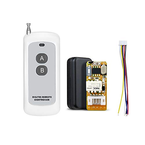 SHUAIGUO 433Mhz DC 3.7V 4.5V 5V 6V 7.4V 9V 12V Universalempfänger-Modul Rf-Fernsteuerungsschalter-Relais 1CH Mini-drahtloser Steuerschalter 3.7V-12V Breite Arbeitsspannung + 1PCS 2 Schlüssel 433 SHUAIGUO 433Mhz DC 3.7V 4.5V 5V 6V 7.4V 9V 12V Universalempfänger-Modul Rf-Fernsteuerungsschalter-Relais 1CH Mini-drahtloser Steuerschalter 3.7V-12V Breite Arbeitsspannung + 1PCS 2 Schlüssel 433 von SHUAIGUO