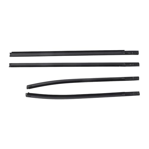 SHUAIGUO 4PCS -Autotürfenster Weatherstrip AB3Z2625554F, Abs & Gummi -Dichtungsstreifenformel für PX2 PX3 Wildtrak XLT XL Premium Materialien, überlegenes Wetterschutz, von SHUAIGUO