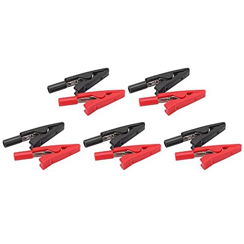 SHUAIGUO 5 Setzen Sie U16 2 Mm Heckbuchkrokodil -Clamp/Holder mit Nadelbuchse, Rot und Schwarz Isoliert, Doppeltend, 50 Cm Kabel für Elektrische Tests SHUAIGUO 5 Setzen Sie U16 2 Mm Heckbuchkrokodil -Clamp/Holder mit Nadelbuchse, Rot und Schwarz Isoliert, Doppeltend, 50 Cm Kabel für Elektrische Tests von SHUAIGUO